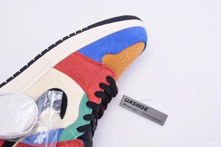 Mid  1 Blue Jordan the Fearless CU2805-100 Great SE 1031